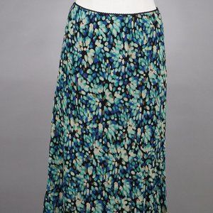 Style & Co maxi skirt Size: 10 Blue Floral print